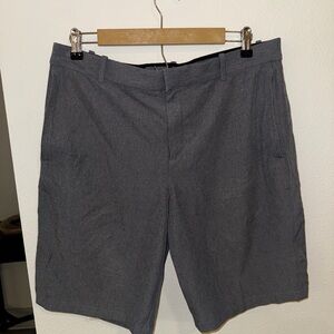 Nike Men's Charcoal Flat Front Shorts